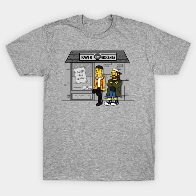 Kwik Stop Jay and Silent Bob T-Shirt by dartistapparel